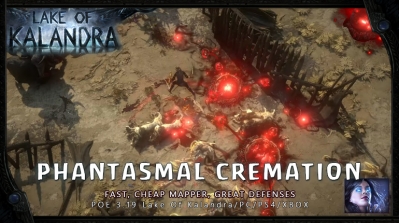 [Lake Of Kalandra] PoE 3.19 Witch Phantasmal Cremation Necromancer Build